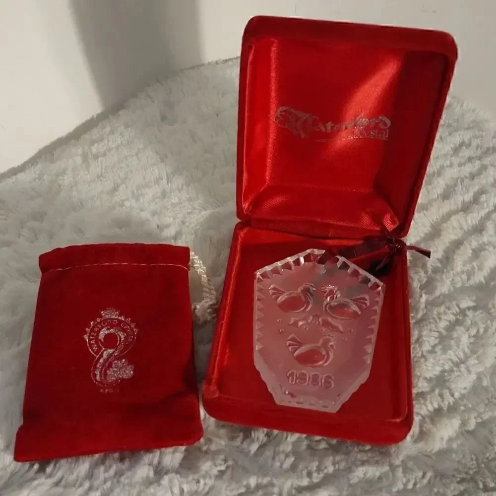 Vtg Waterford Crystal 12 Days of Christmas 